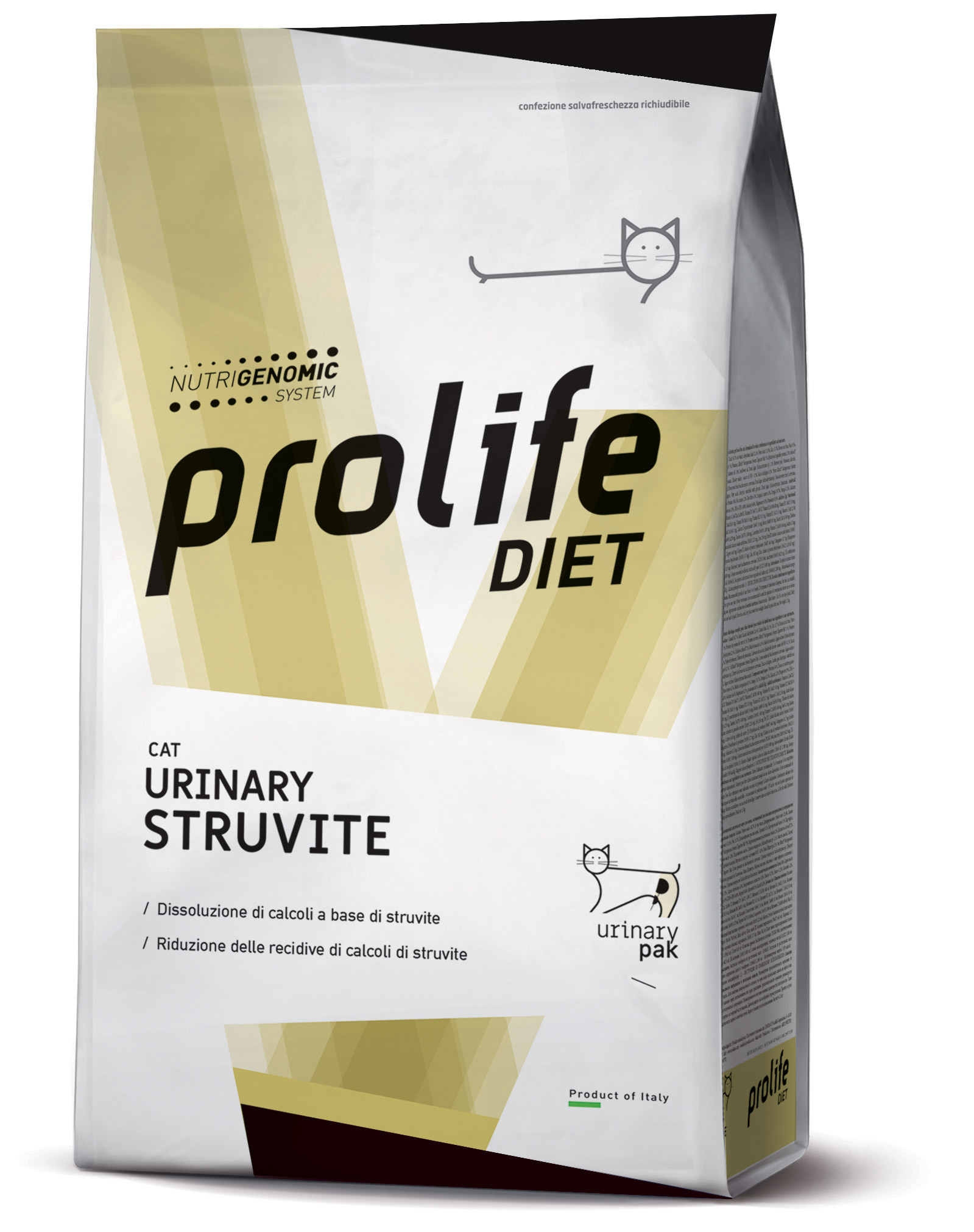 Complete dietetic pet food for cats suffering from gastrointestinal disorders.
